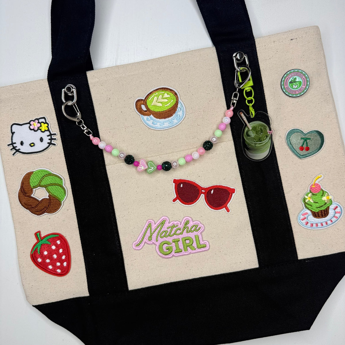 Official Matcha Fest Tote BLACK