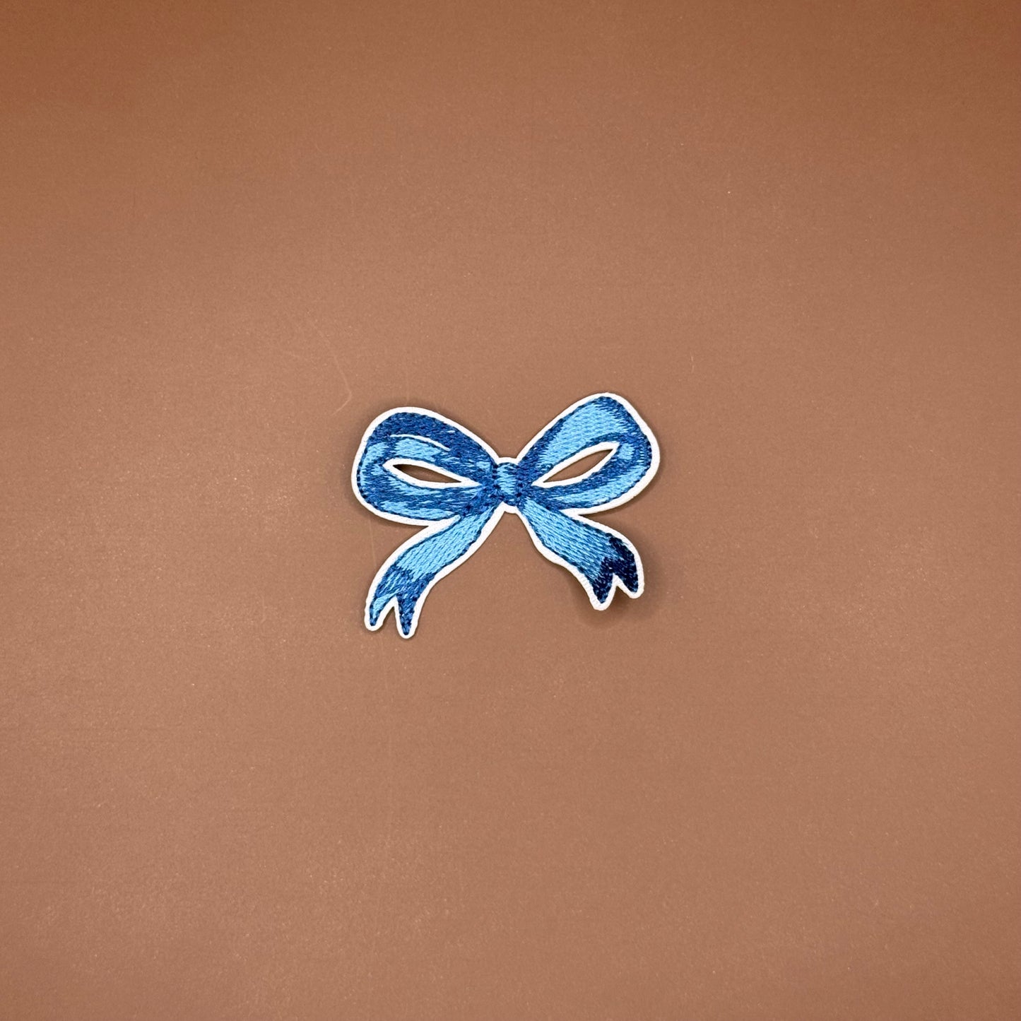 Blue Bow Patch