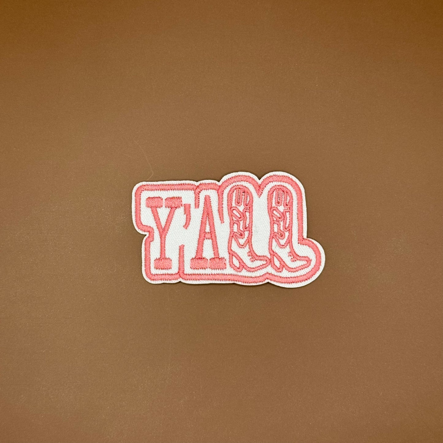 Y'all Cowboy Boot Patch