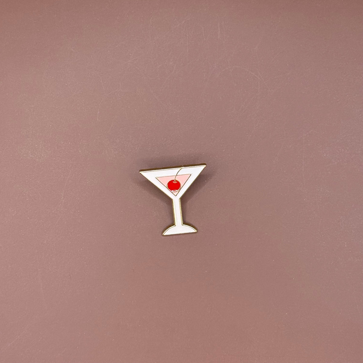 Cherry Martini Pin