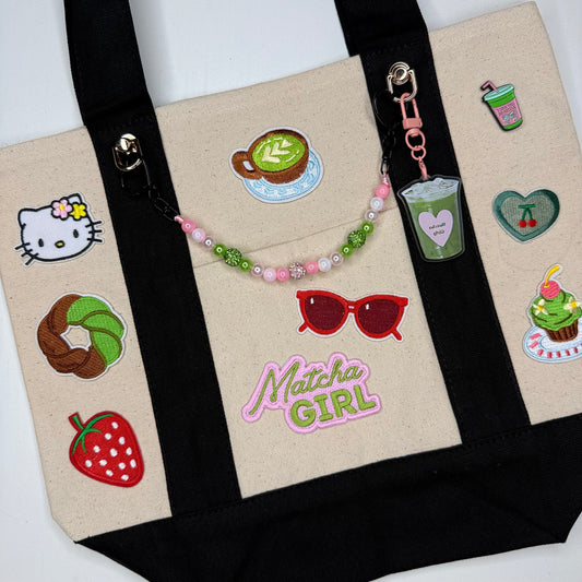 Official Matcha Fest Tote BLACK