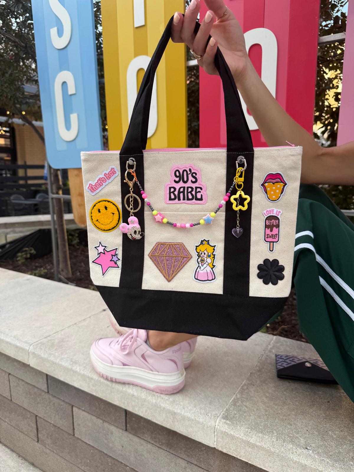 Pop Star Princess Ready-to-Ship Tote — 90's Babe