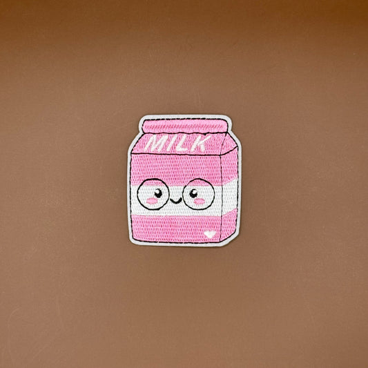 Kawaii Milk Carton Patch