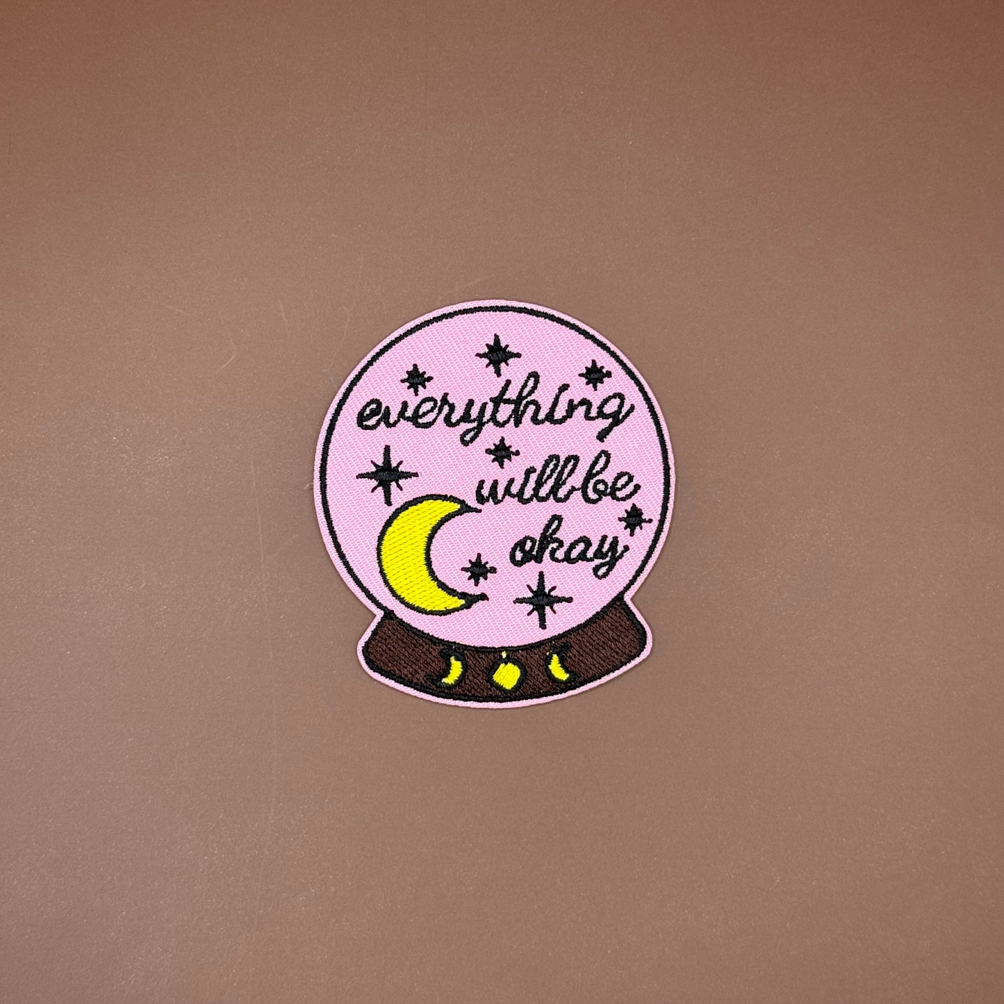 Everything Will Be Okay Crystal Ball Patch