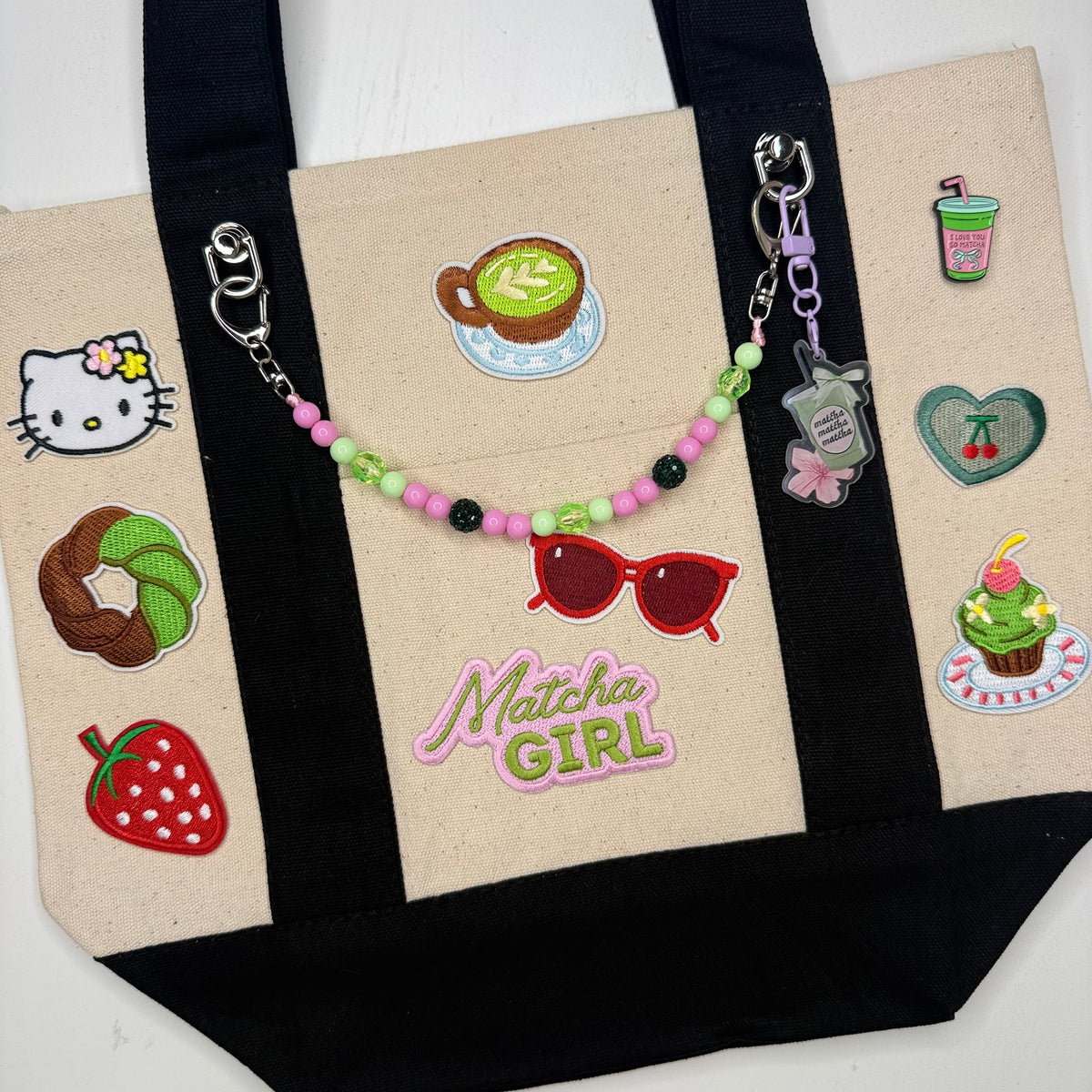 Official Matcha Fest Tote BLACK
