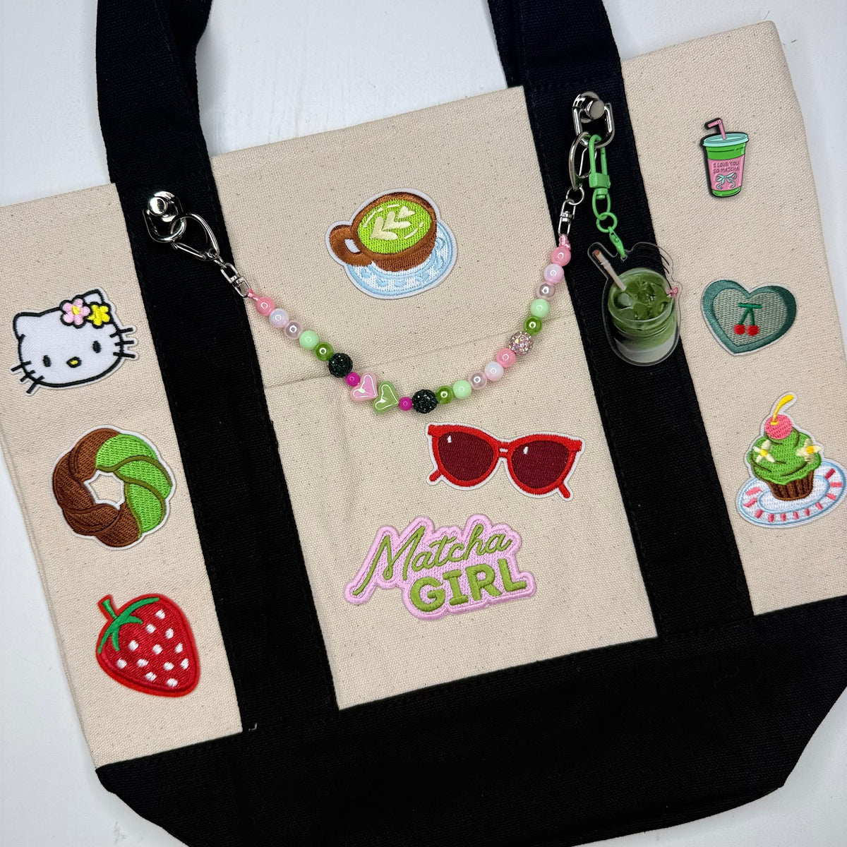 Official Matcha Fest Tote BLACK