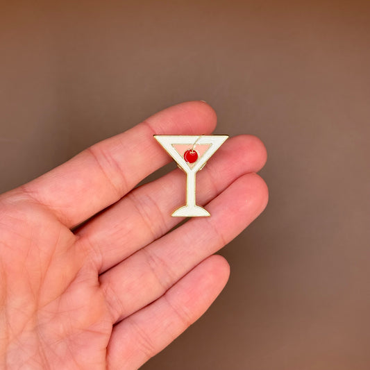 Cherry Martini Pin