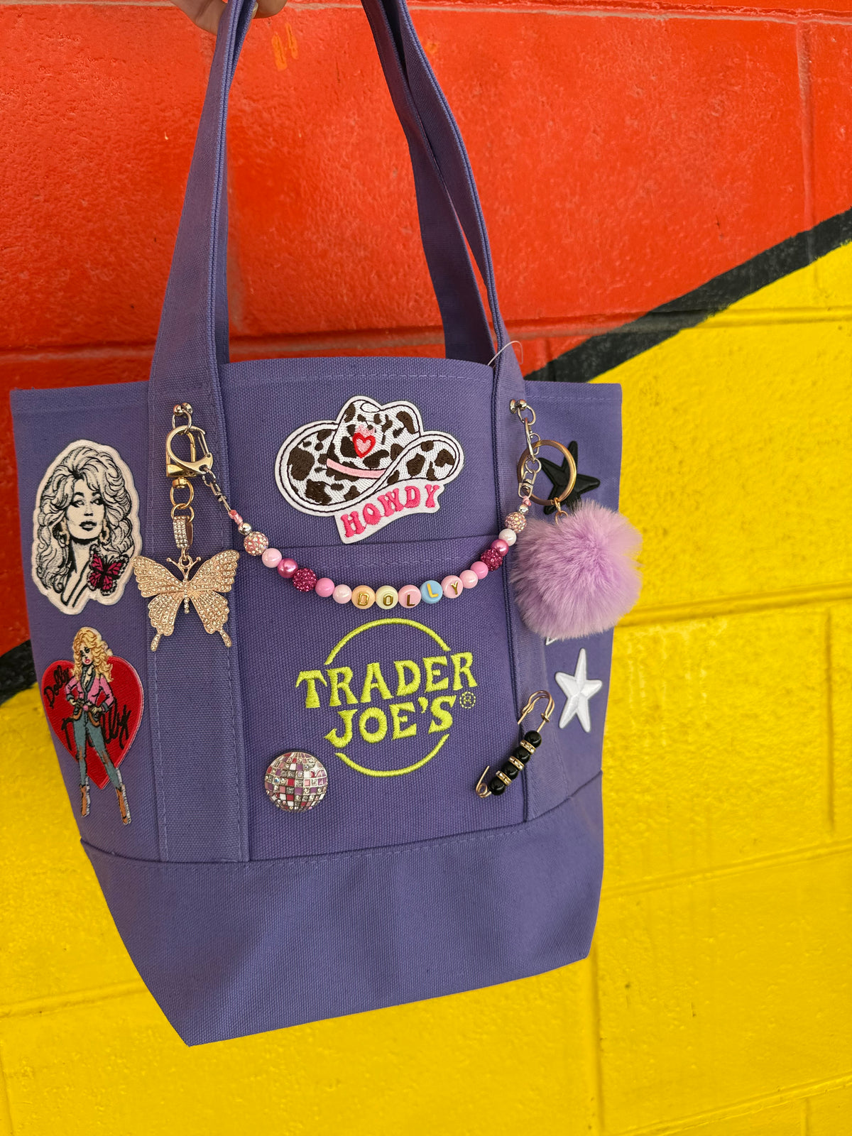 Dolly Parton Sweet but Strong mini tote by PrettyMUCH.