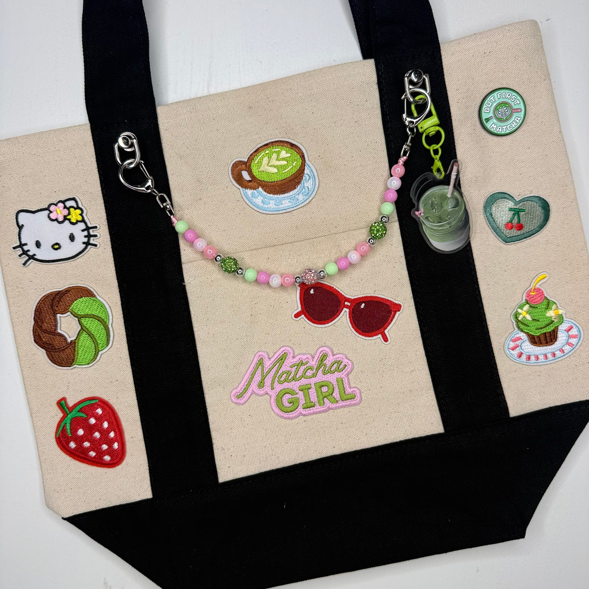 Official Matcha Fest Tote BLACK