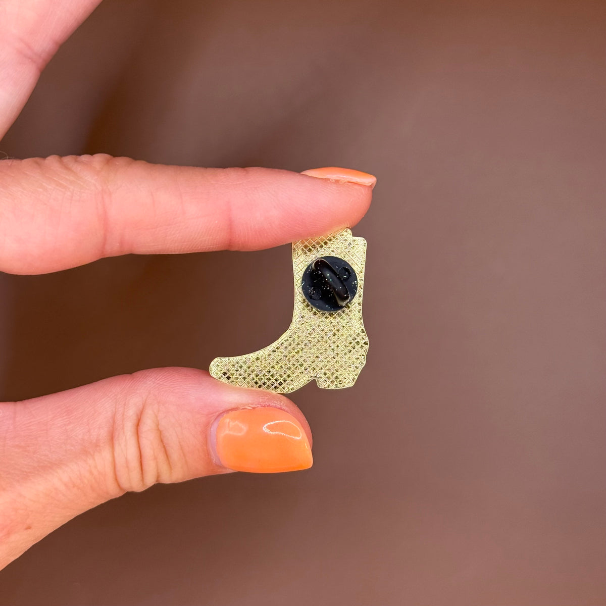 Pink Cowboy Boot Pin