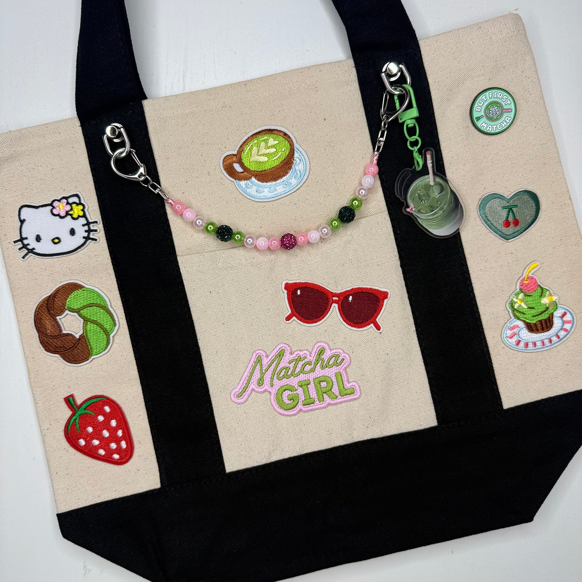 Official Matcha Fest Tote BLACK