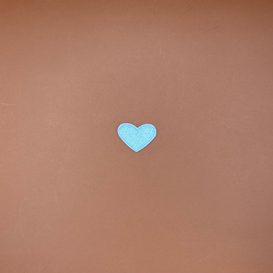 Sky Blue Heart Patch