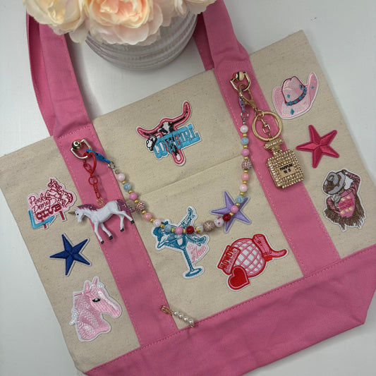 Rodeo Queen Ready-to-Ship Tote — Cowgirl Neon