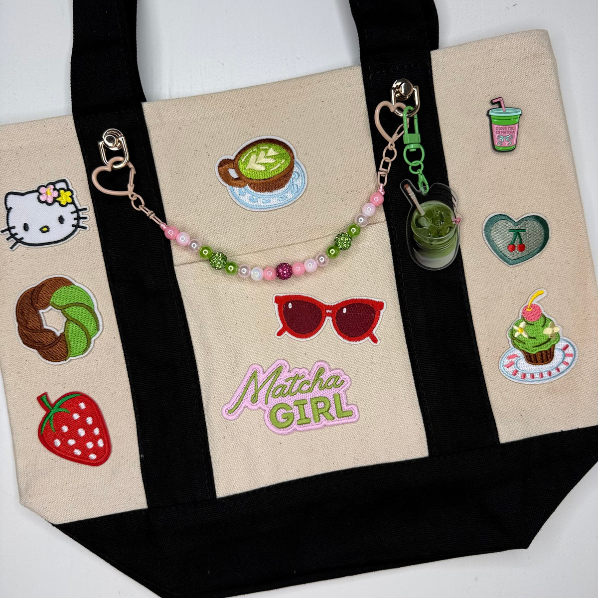 Official Matcha Fest Tote BLACK
