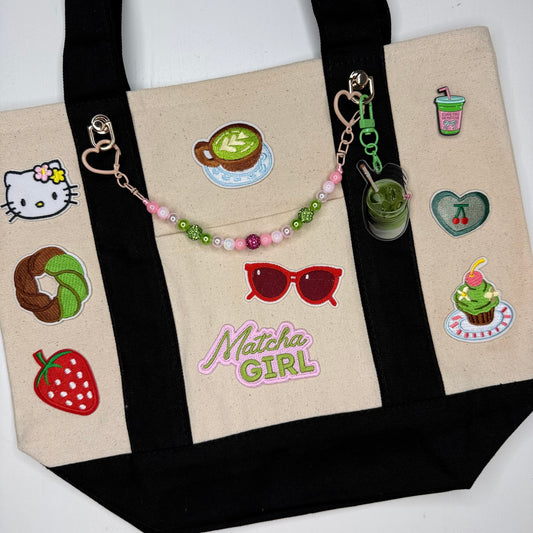Official Matcha Fest Tote BLACK