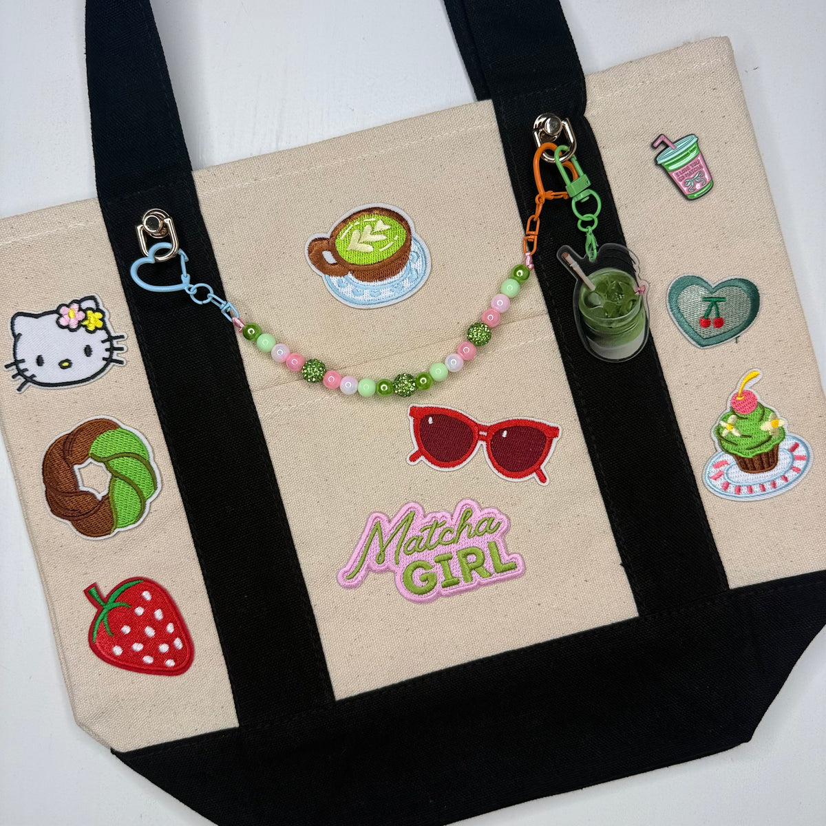 Official Matcha Fest Tote BLACK