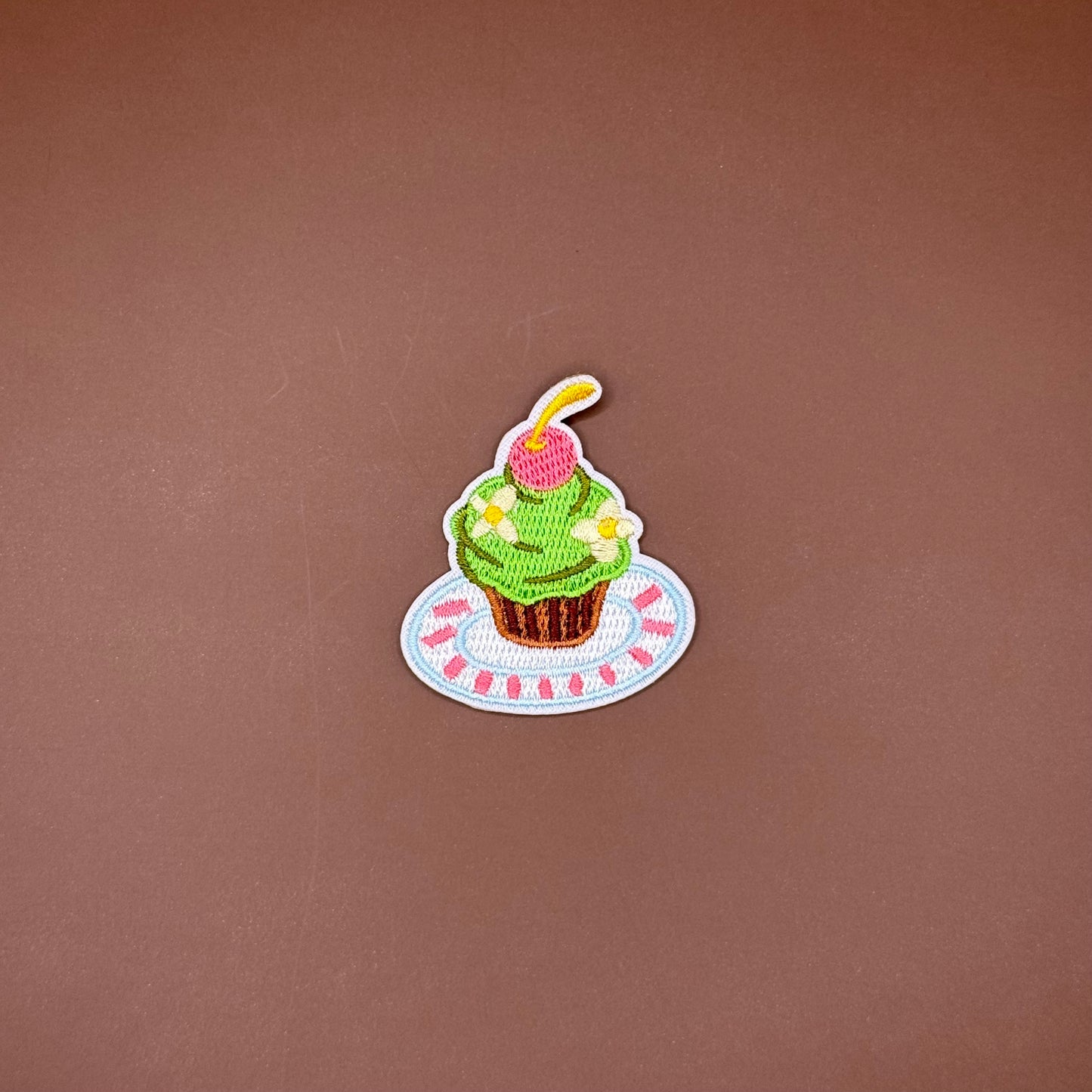 Cupcake on a Plate Patch