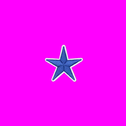 Rodeo Queen star embroidered patch, available in 9 colors
