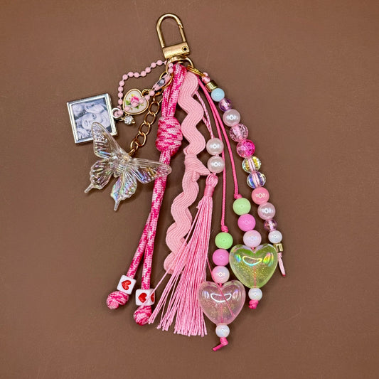 1-of-1 Butterfly Ric-Rac Bag Charm