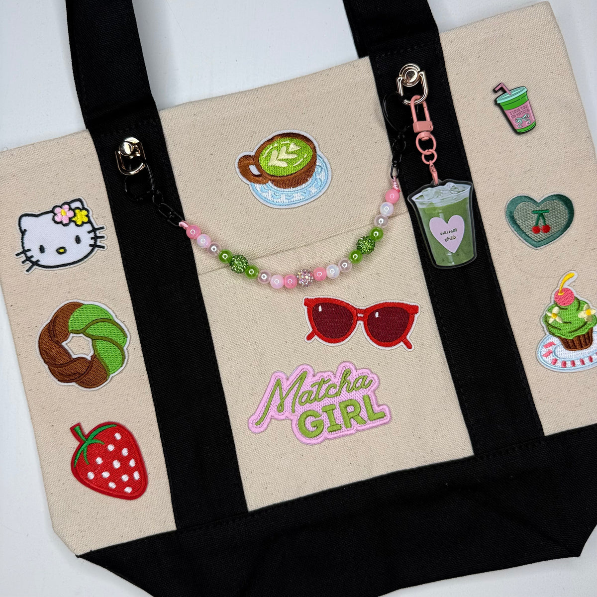 Official Matcha Fest Tote BLACK