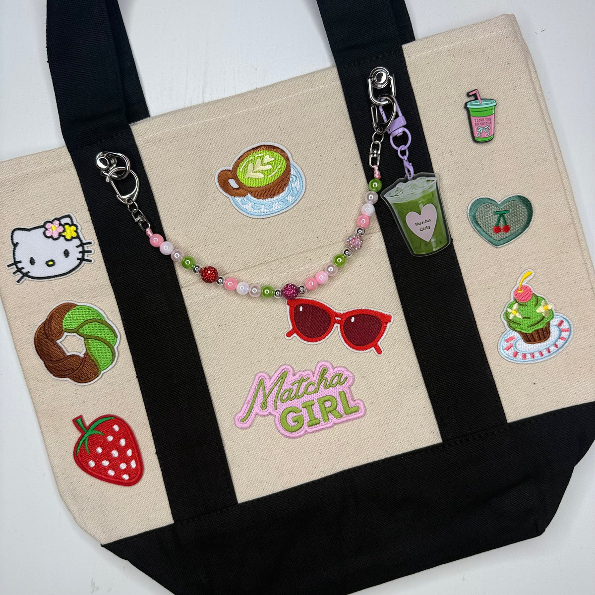 Official Matcha Fest Tote BLACK