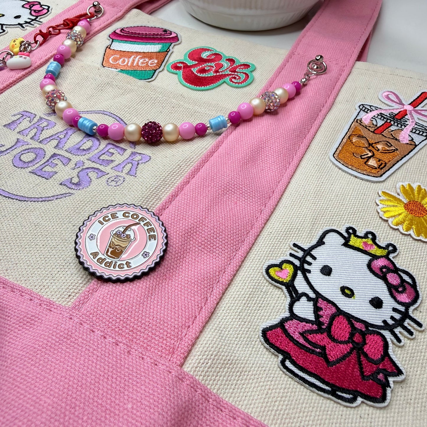 Iced & Iconic Coffee Run Tote — Pop Star Princess