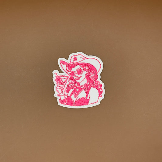Cowgirl Cocktail Portrait Patch