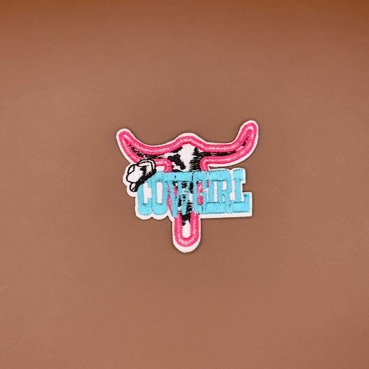Longhorn Cowgirl Patch