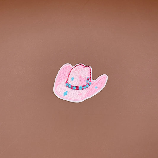 Turquoise Band Cowboy Hat Patch