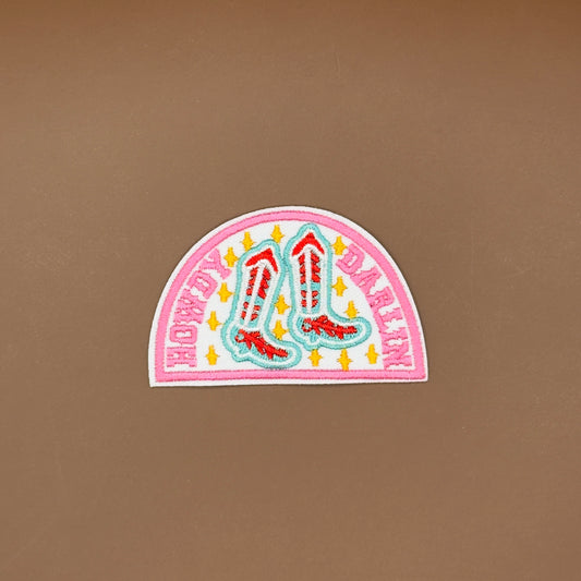 Howdy Darlin' Boots Patch