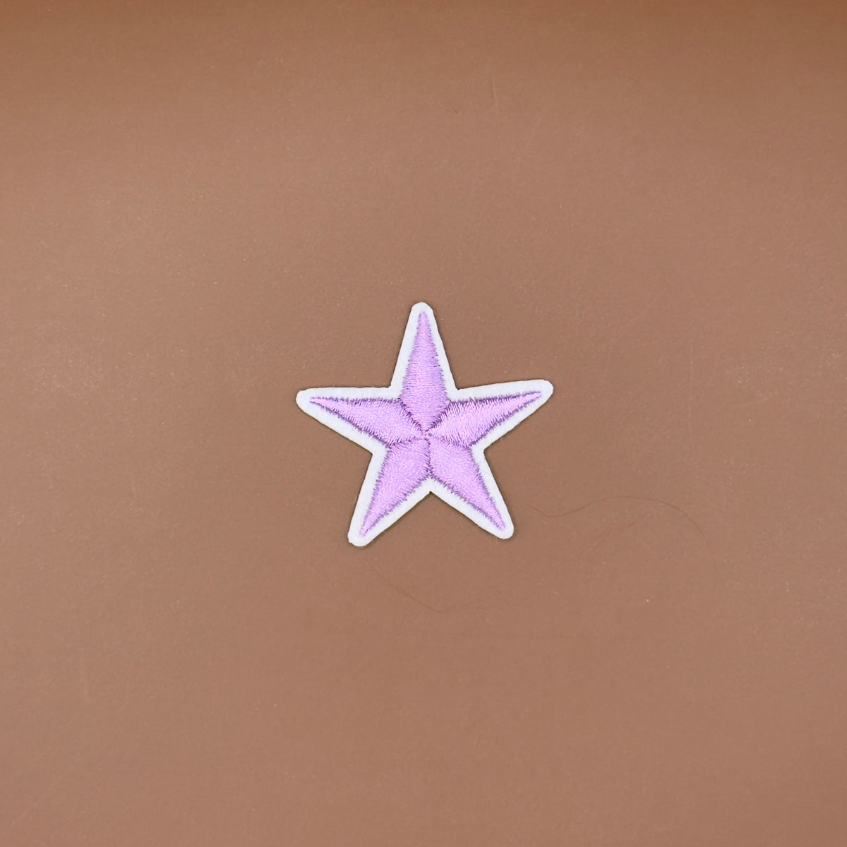 Rodeo Queen star embroidered patch, Lavender