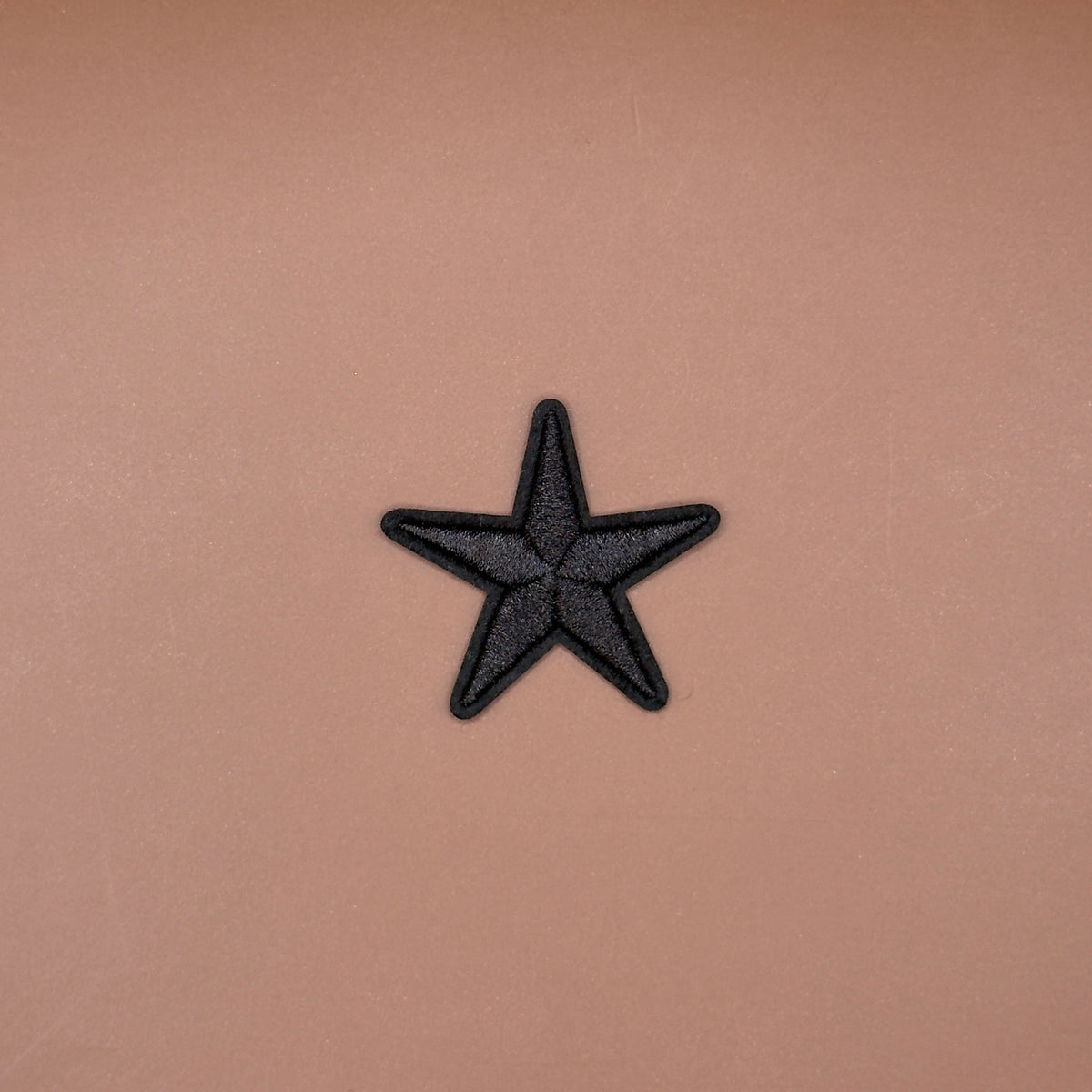 Rodeo Queen star embroidered patch, Black
