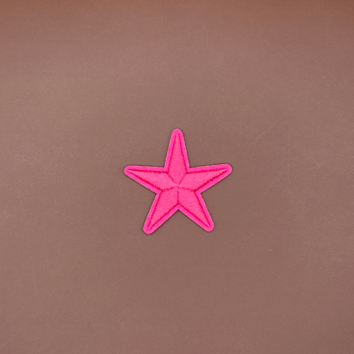 Rodeo Queen star embroidered patch, Hot Pink