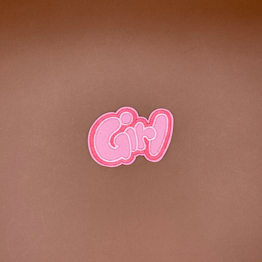 Pop Star Princess Certified It Girl text embroidered patch