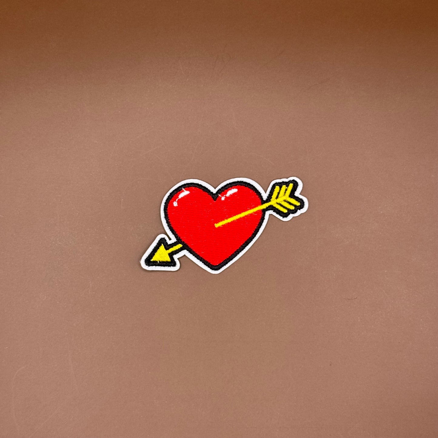 Pop Star Princess heart and arrow embroidered patch