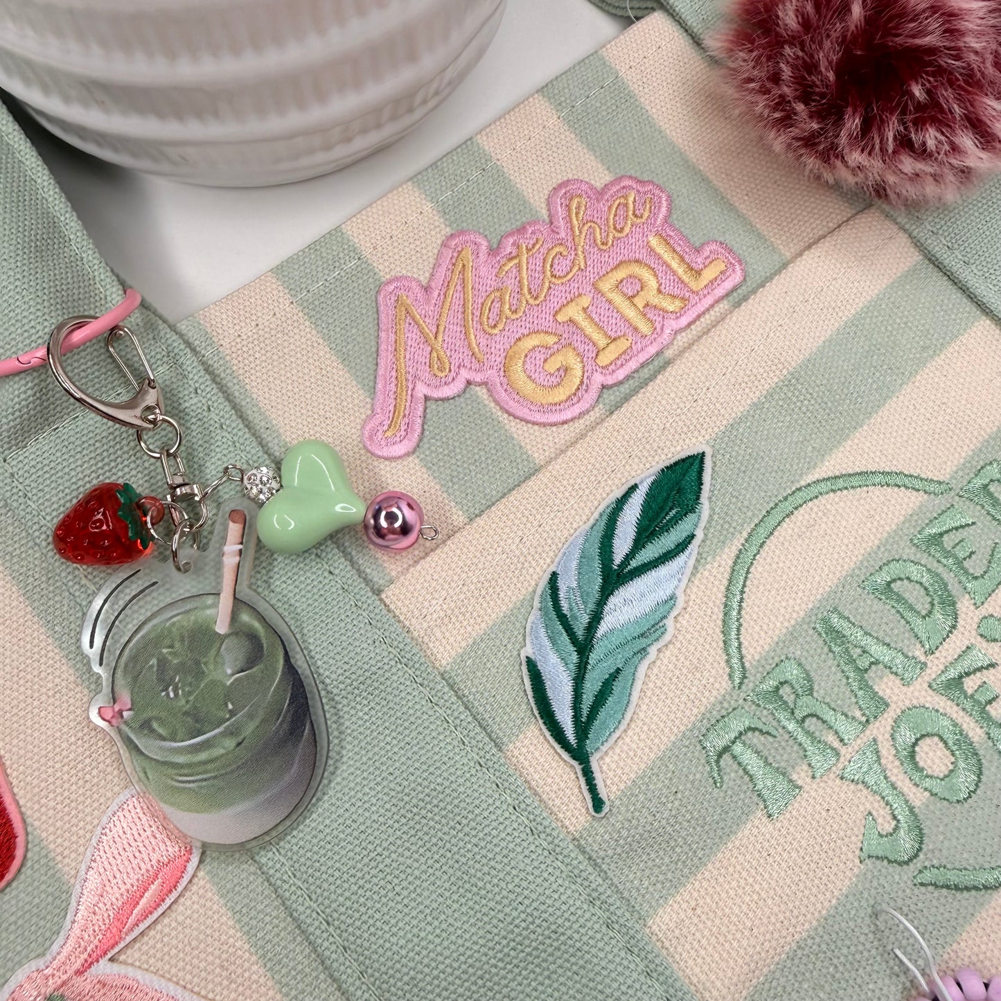 Matcha Girl Ready-to-Ship Tote — Sage Garden