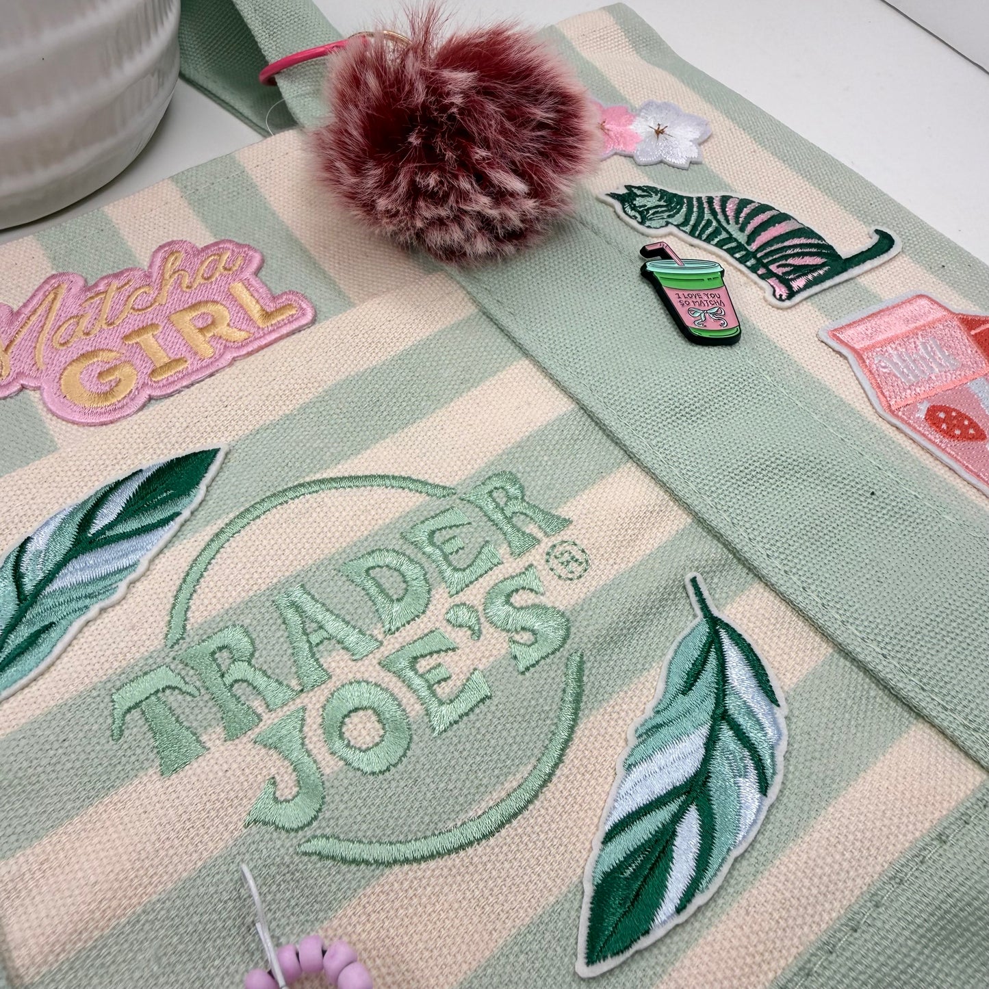Matcha Girl Ready-to-Ship Tote — Sage Garden