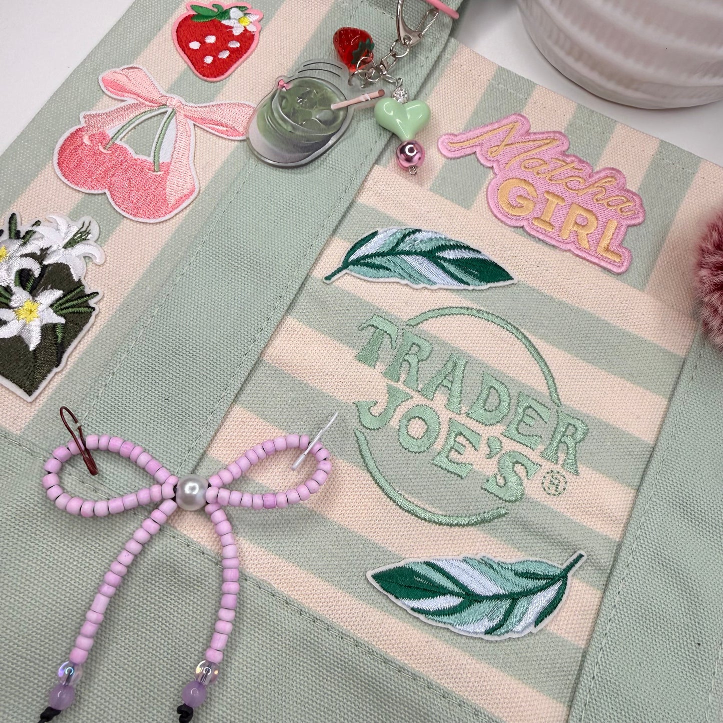 Matcha Girl Ready-to-Ship Tote — Sage Garden