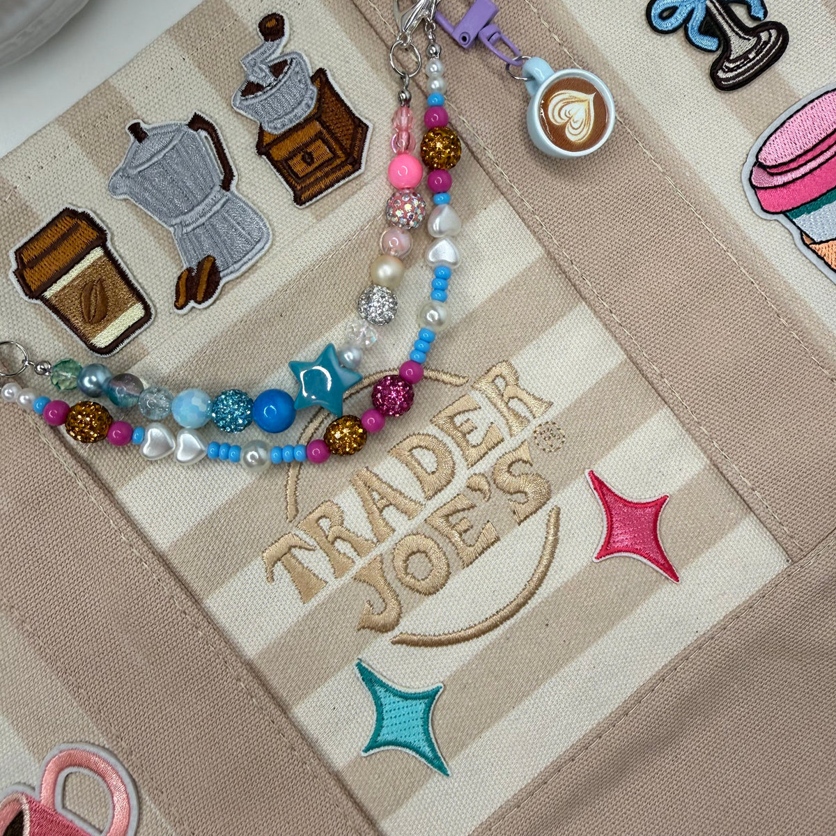 Custom Espresso/Coffee Lover Ready-to-Ship Tote — Sparkle Edition