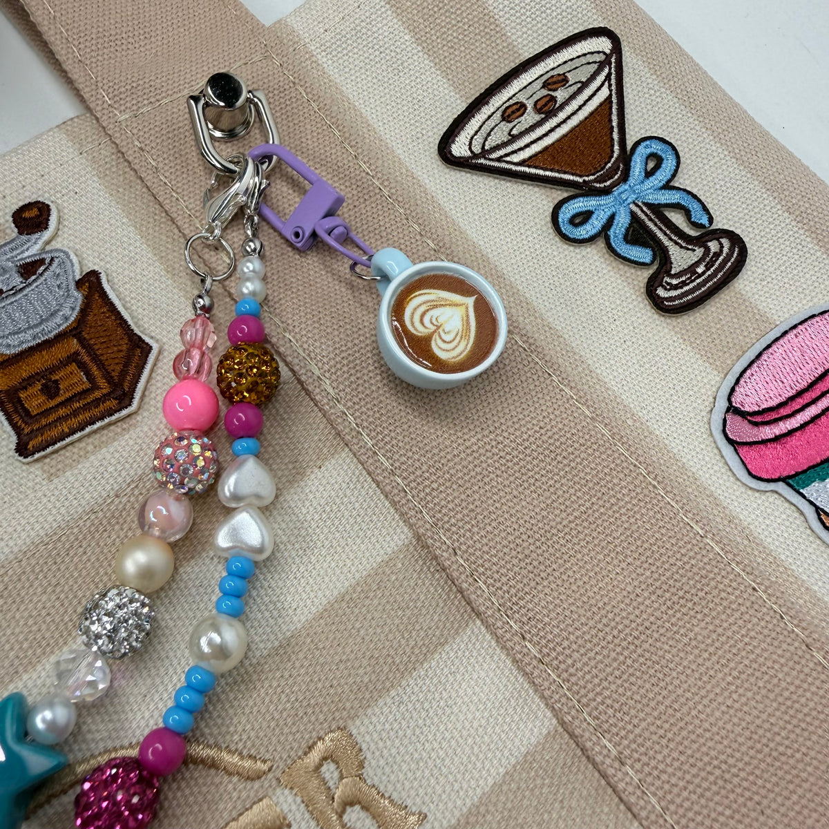 Custom Espresso/Coffee Lover Ready-to-Ship Tote — Sparkle Edition