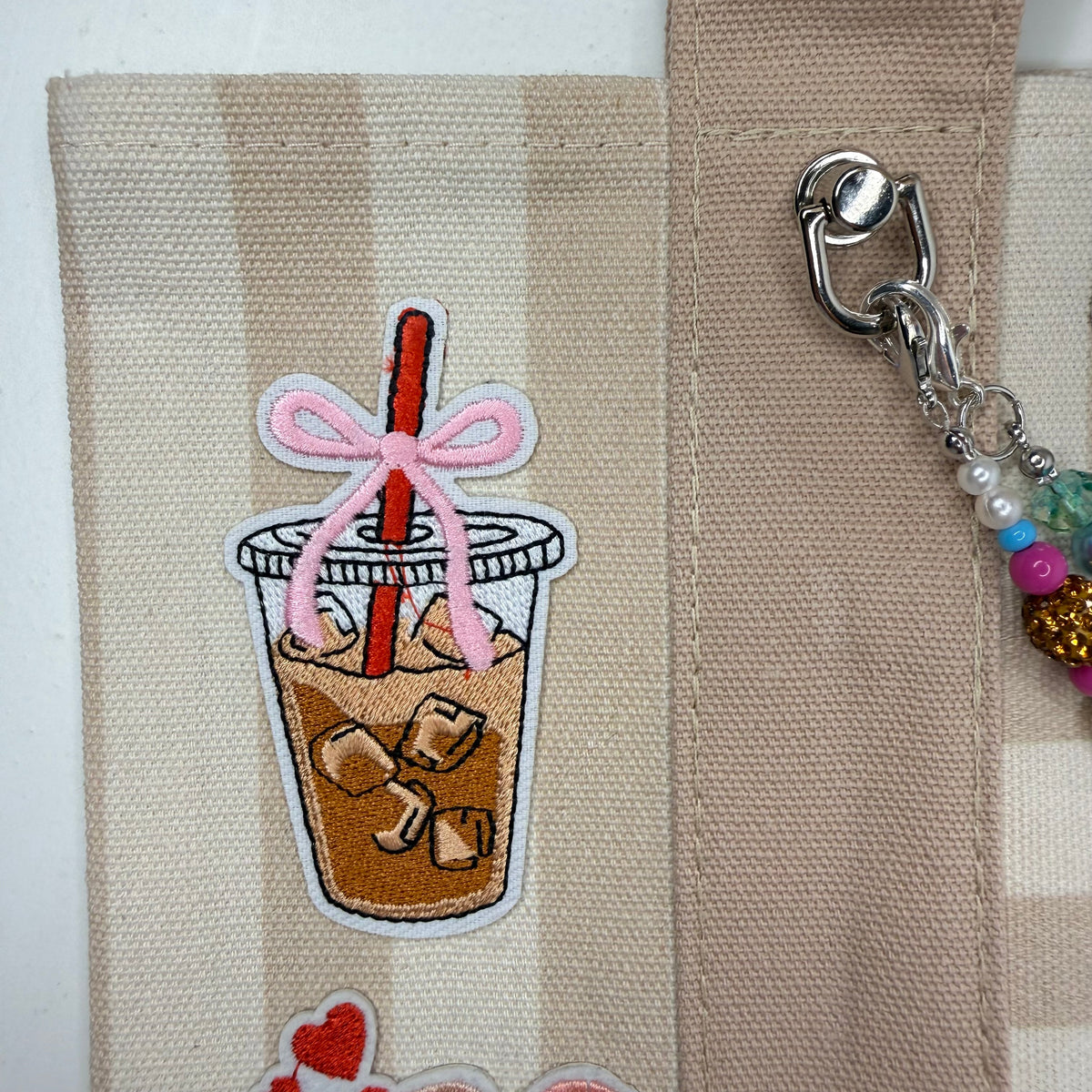 Custom Espresso/Coffee Lover Ready-to-Ship Tote — Sparkle Edition