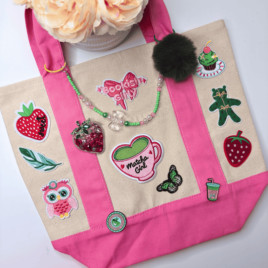 Matcha Girl Ready-to-Ship Tote — Bookish Girly