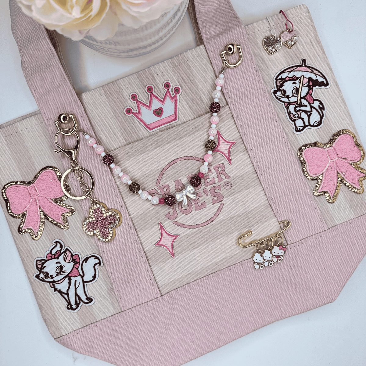 Disney-Inspired (Marie) Ready-to-Ship Tote — Crown Jewel